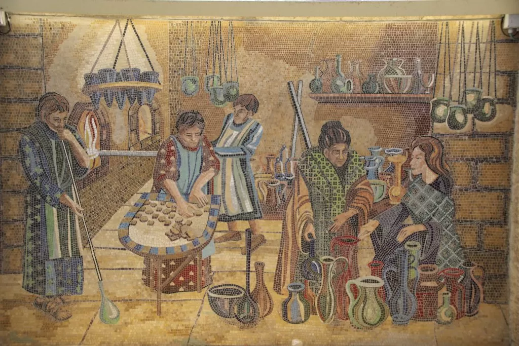 Mosaico di una Famiglia dell’Antica Gerusalemme