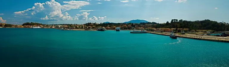 Panoramica di Korfu