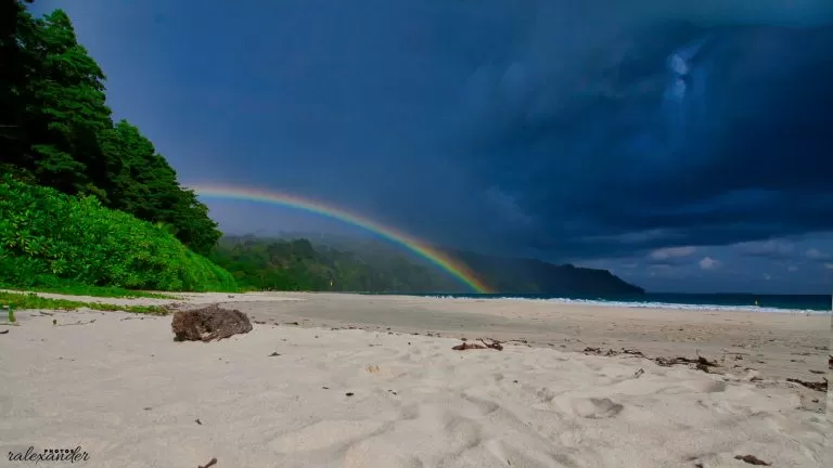 Arcobaleno in Spiaggia