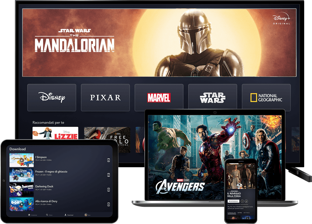 Come funziona Disney Plus