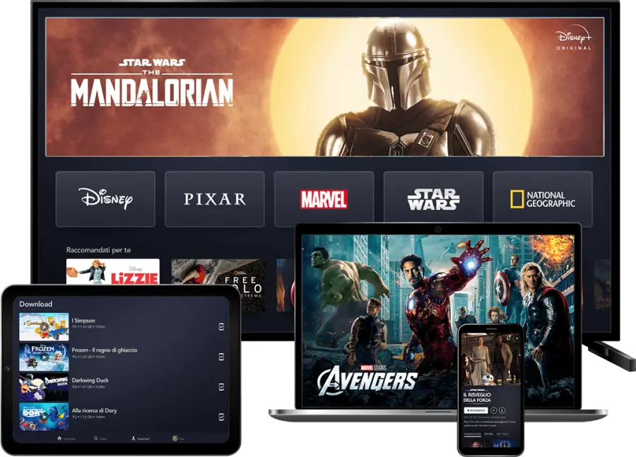 Come funziona Disney Plus
