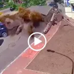 Esplosione di un tubo d'acqua