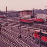 Stazione Ferroviaria Effetto Vintage