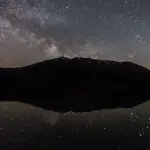 Glacier Park National di Notte