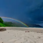 Arcobaleno in Spiaggia