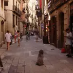 Stradina nel Centro di Barcellona