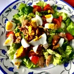 Piatto con un'Insalata