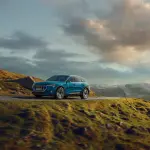 Audi E-Tron sulle montagne