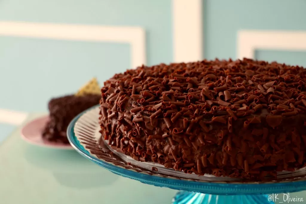 Torta Rivestita di Cioccolato