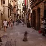 Stradina nel Centro di Barcellona