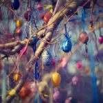 Uova di Pasqua sugli Alberi