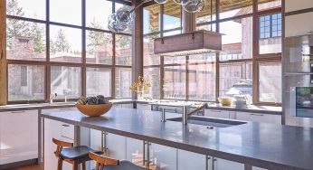 Cucina con Arredamento Contemporaneo
