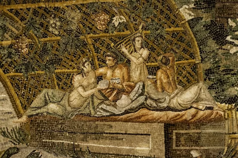 Porzione de “Mosaico del Nilo”