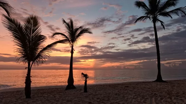 Tramonto ai Caraibi