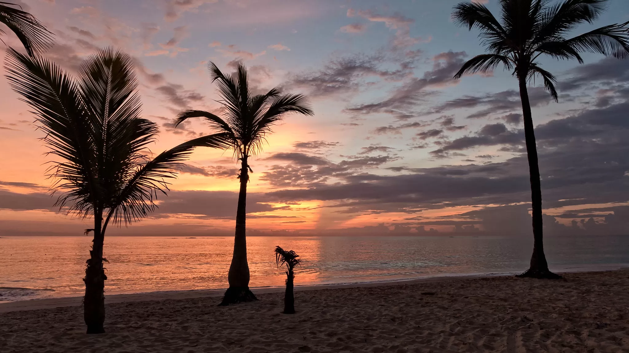 Tramonto ai Caraibi