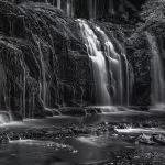 Cascate in Bianco e Nero