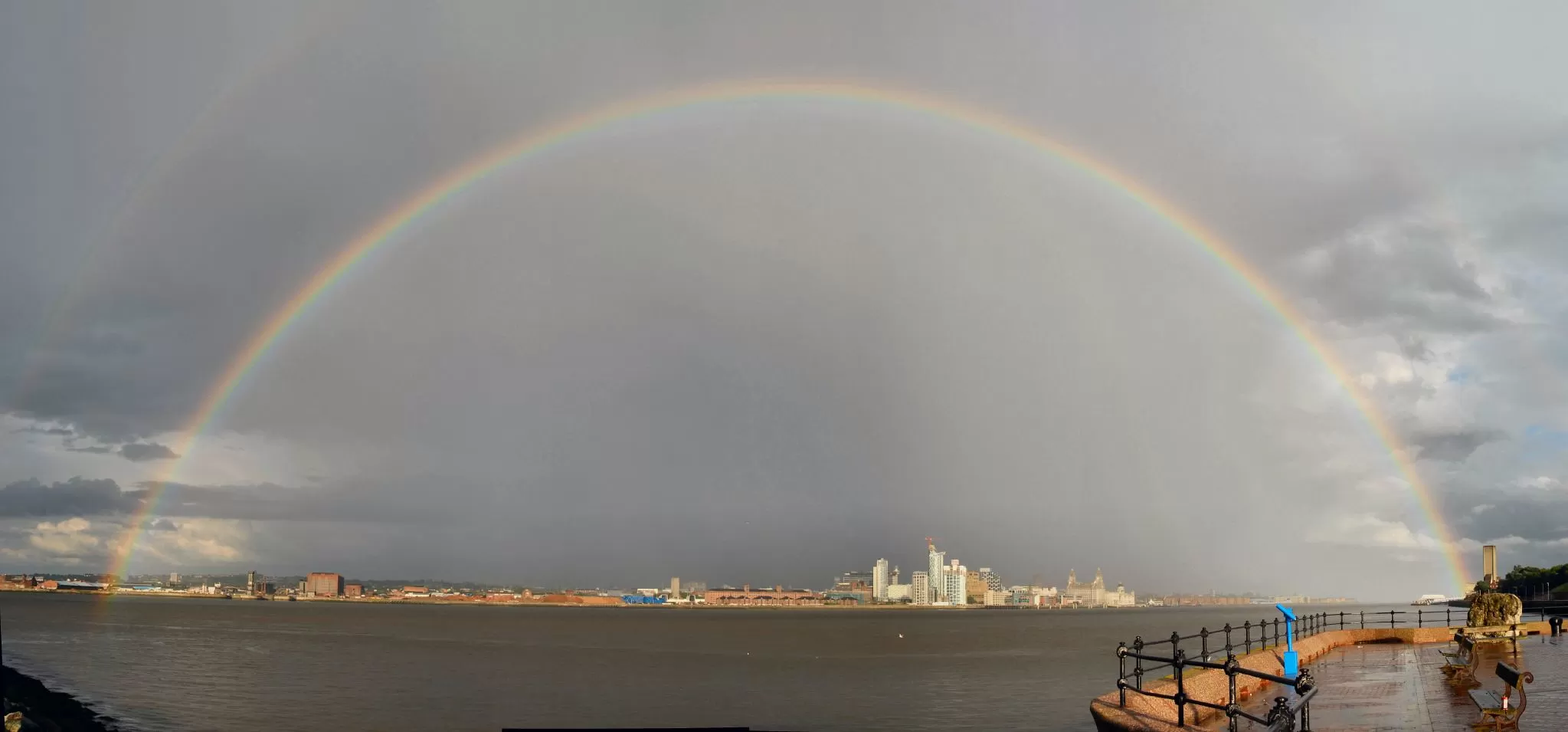 Arcobaleno a Liverpool